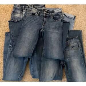 6 Pairs of Women’s Jeans Mixed Various Brands Sizes Reseller Box Wholesale Lot
